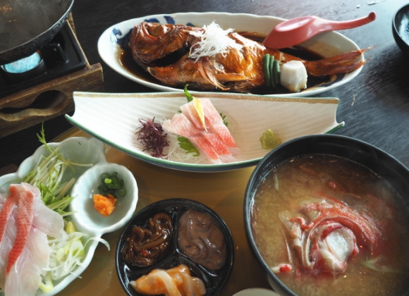 金目鯛づくし膳