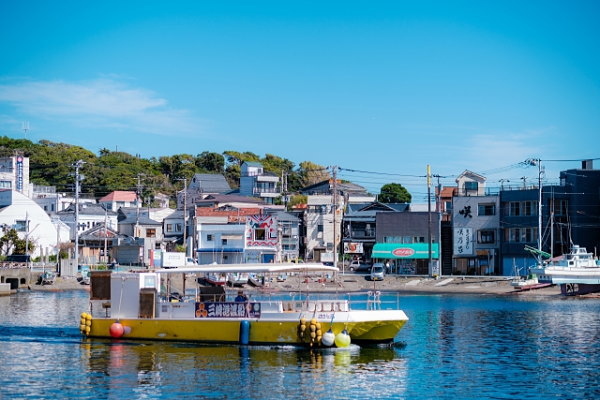 三崎港(神奈川県三浦市)の風景