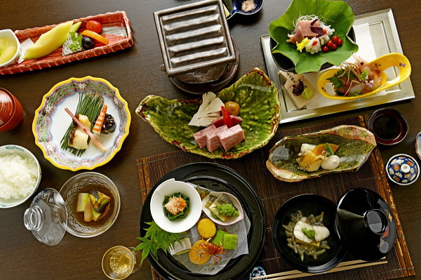 強羅花扇の料理