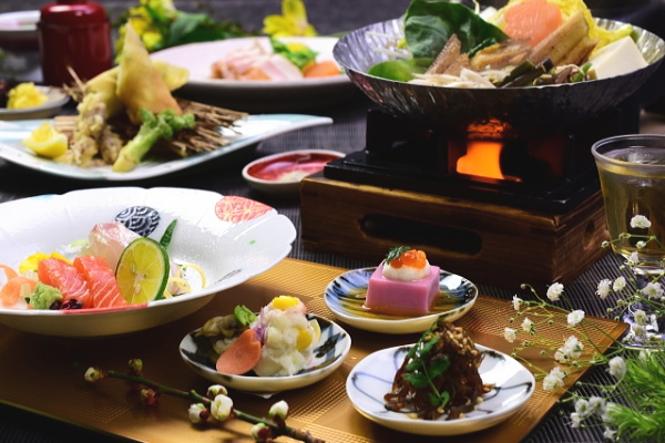 箱根でご飯が美味しい宿の会席料理と季節の和食膳